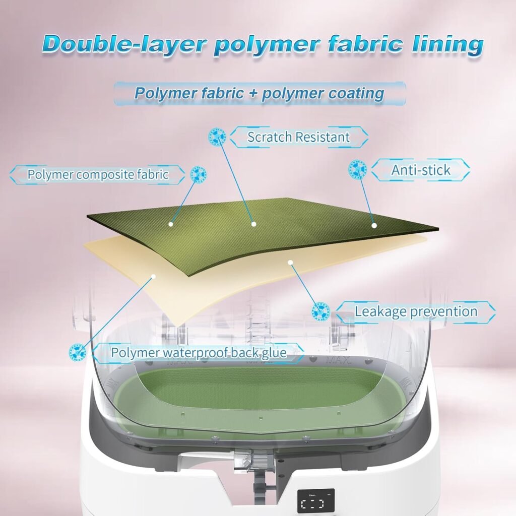 Automatic Cat Litter Box Self Cleaning - APP Control and Weight Monitoring - Ultra-Quiet, Medium Cats and Kittens Litter Box, Safe Anti-Pinch【Assembly Required】