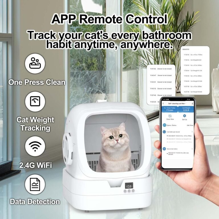 Automatic cat litter box self cleaning review