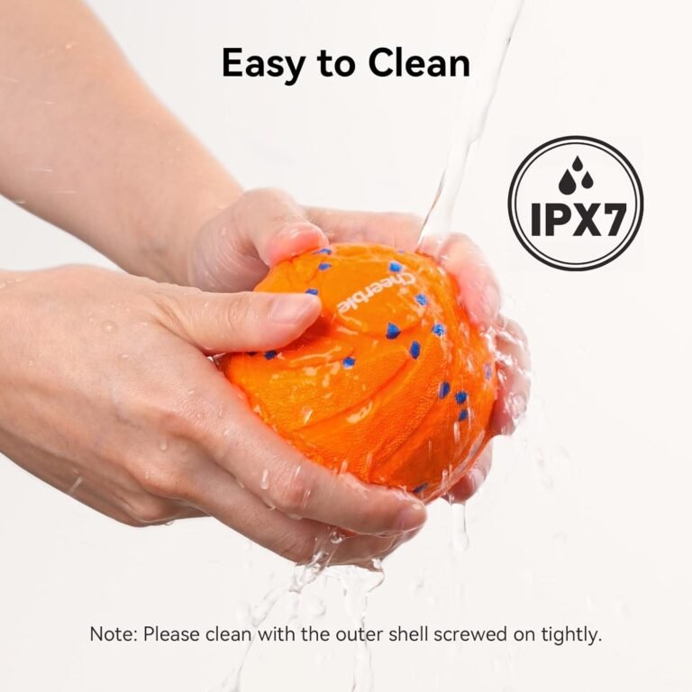 Cheerble smart interactive dog toy wicked ball air automatic moving bouncing and rotating e tpu material ipx7 waterproof
