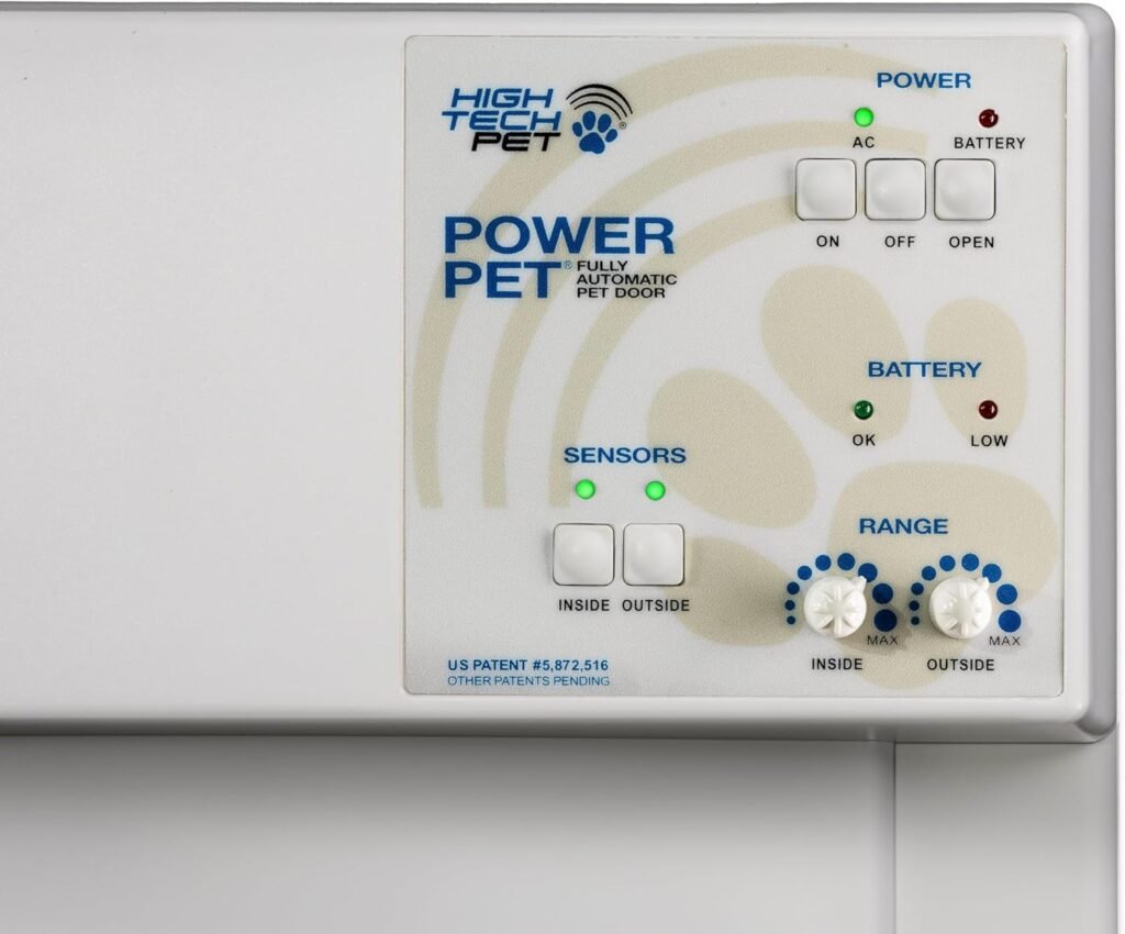 High Tech Pet Fully Automatic Pet Door for Wall and Door Installation - Large High Tech Pet Fully Automatic Pet Door for Wall and Door Installation - Large