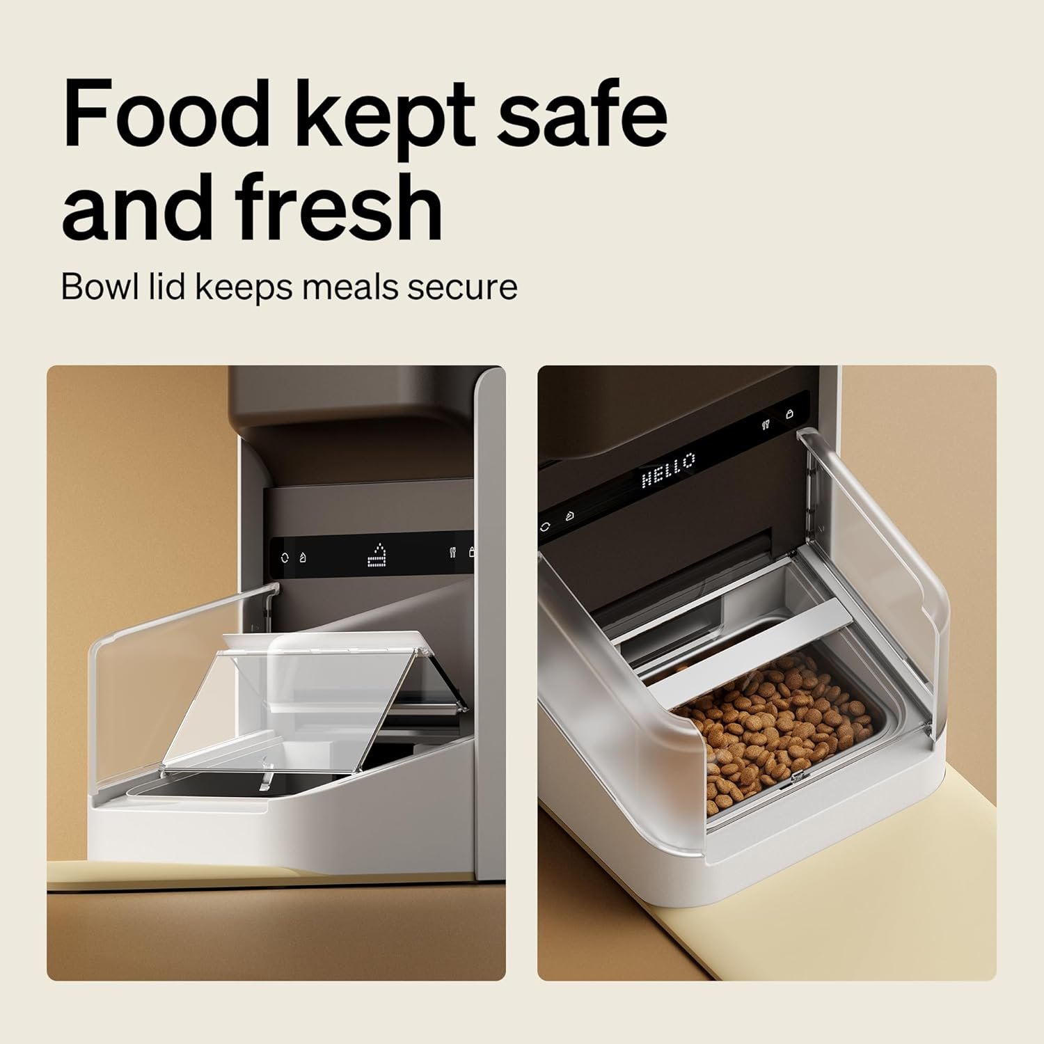 Petlibro upgraded rfid automatic cat feeder 5g wi fi automatic pet feeder 3l auto cat feeder app control with light coll