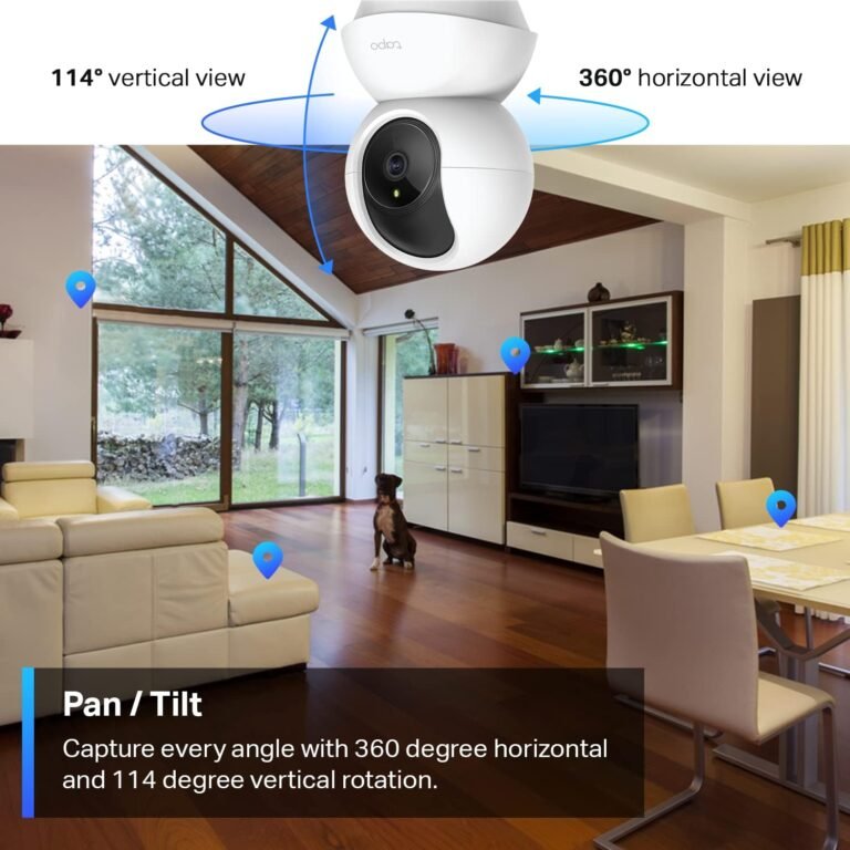 Tapo tp link 2k pantilt indoor security camera for baby monitor pet camera motion detection tracking 2 way audio cloud s