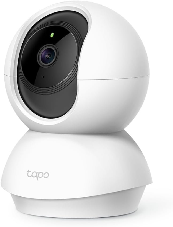 TP-Link Tapo Pan/Tilt Security Camera for Baby Monitor, Pet Camera w/Motion Detection, 1080P, 2-Way Audio, Night Vision, Cloud  SD Card Storage, Works with Alexa  Google Home (Tapo C200)