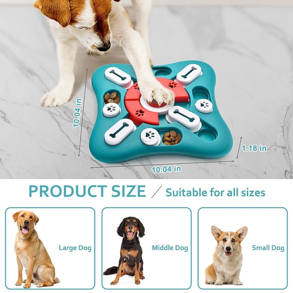 Dog Puzzle Toys - Interactive, Mentally Stimulating Toys for IQ Training  Brain Stimulation - Gift for Puppies, Cats, Dogs