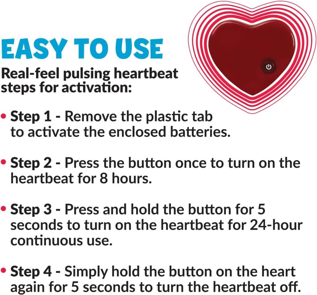 Original Snuggle Puppy Toys - Heartbeat Puppy for Dogs - Pet Anxiety Relief and Calming Aid - Comfort Dog Toys for Behavioral Training