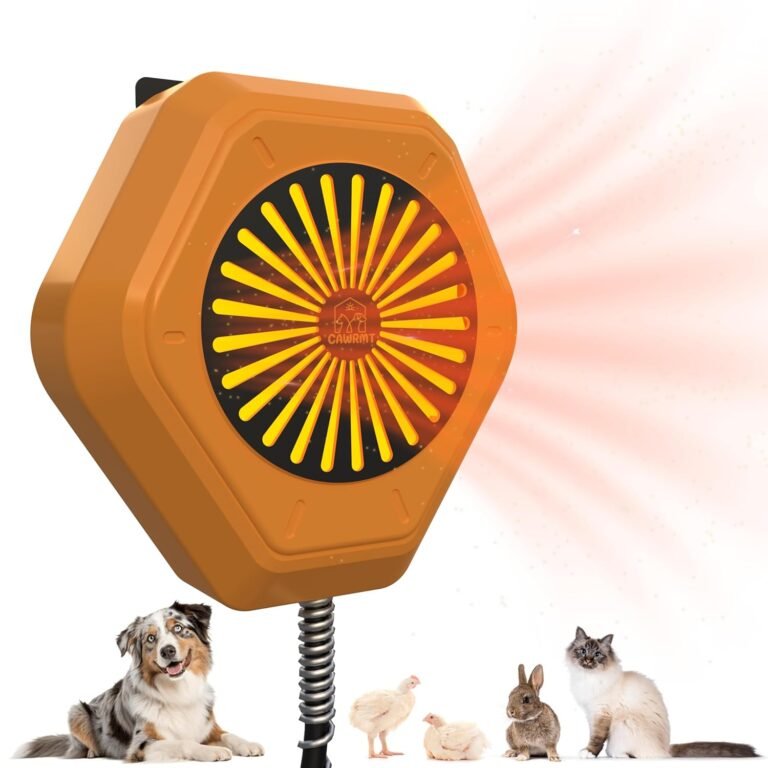 800w dog house heater pet house heater with over heat protection safe dog heaters for outside outdoor dog houses with ad