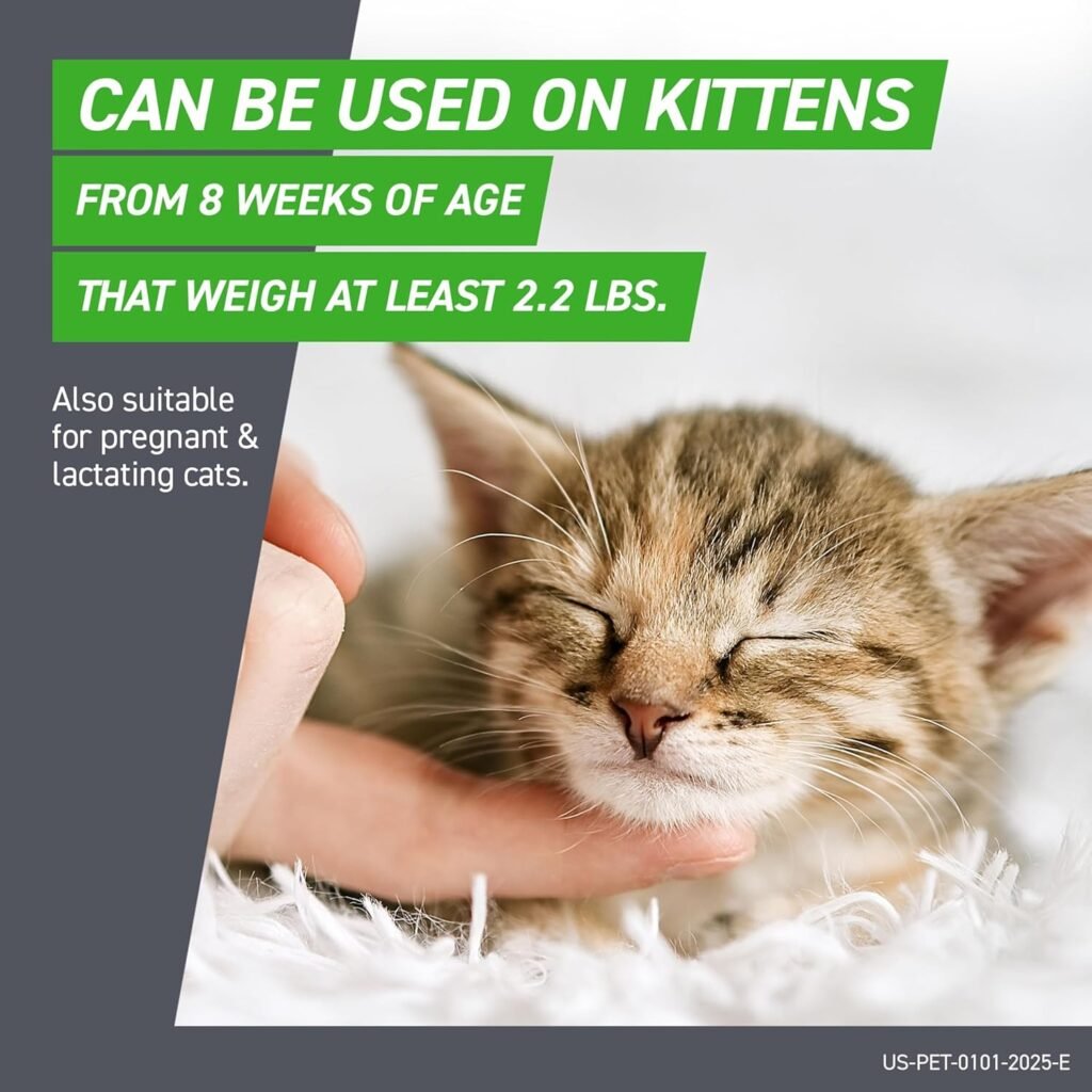 FRONTLINE Plus Flea and Tick Treatment for Cats Over 1.5 lbs. 3 Treatments