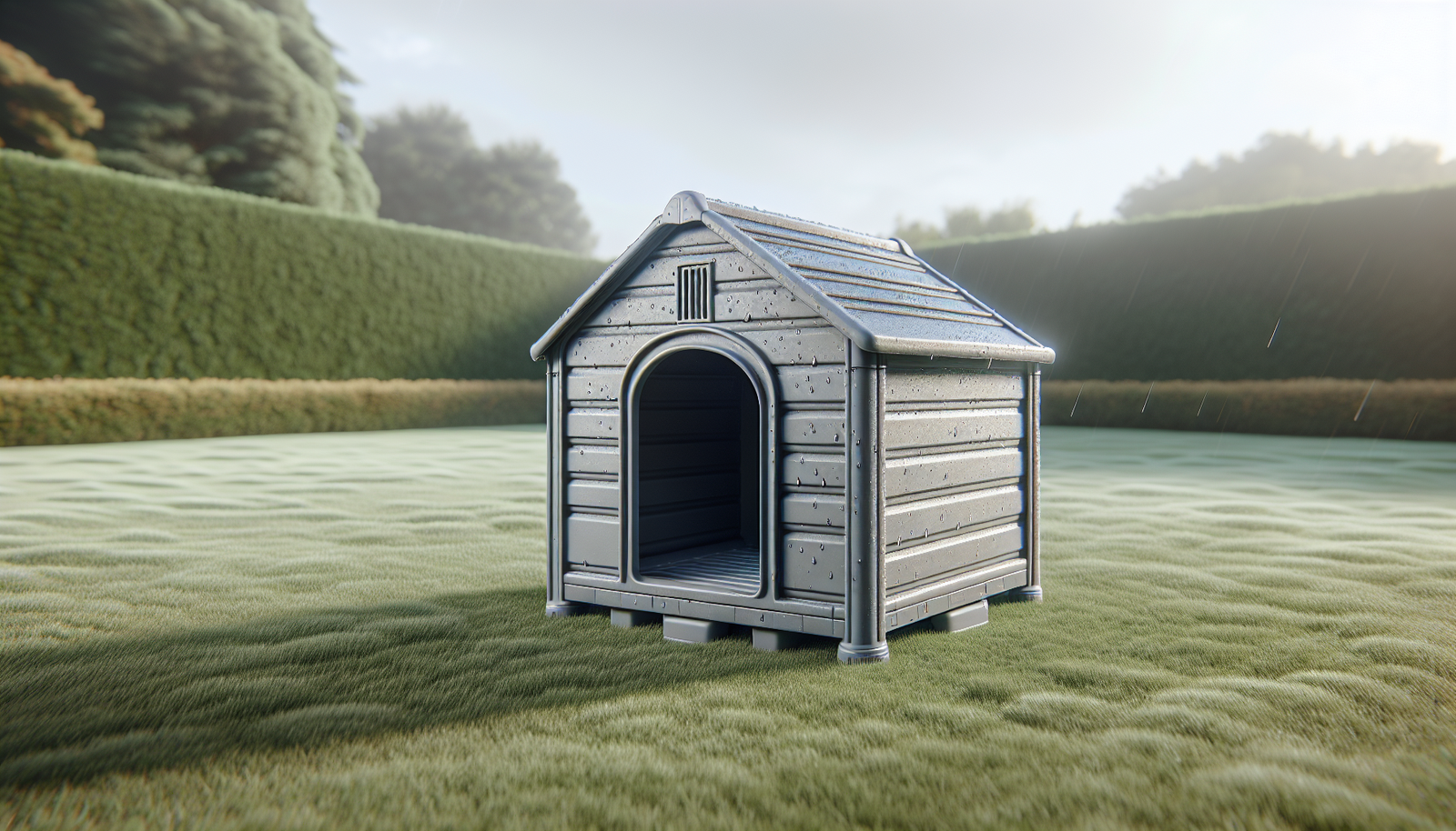 Lemberi durable waterproof plastic dog house review
