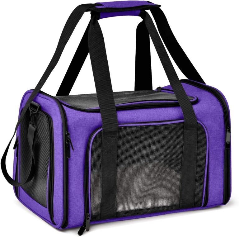 Cat carriers dog carrier pet carrier for small medium cats dogs puppies up to 15lbs tsa airline approved small dog carri