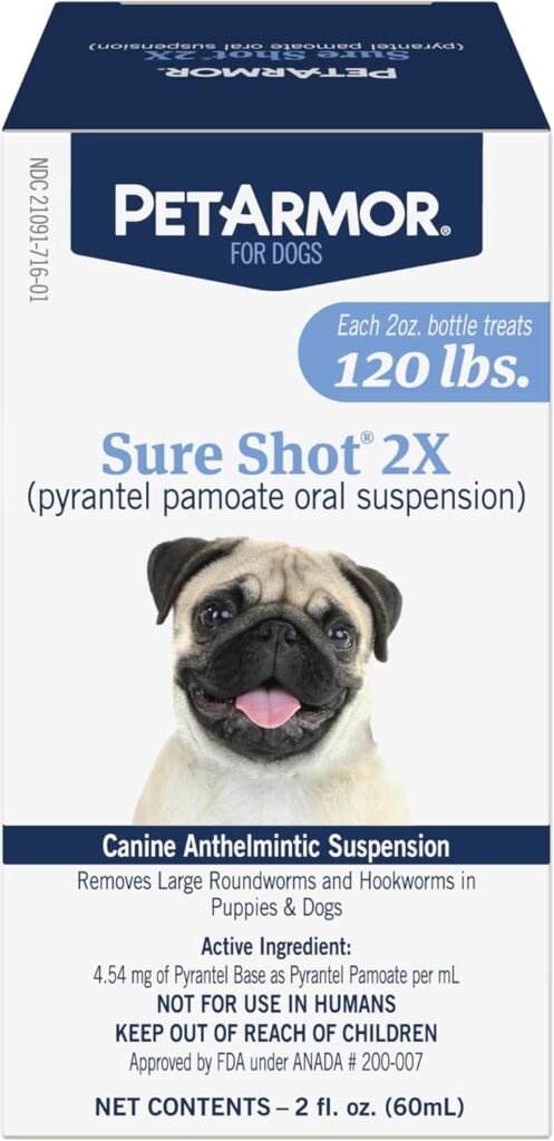 PetArmor 7 Way De-Wormer for Dogs, Oral Treatment for Tapeworm, Roundworm Hookworm in Small Dogs Puppies (6-25 lbs), Worm Remover (Praziquantel Pyrantel Pamoate), 6 Flavored Chewables PetArmor 7 Way De-Wormer for Dogs, Oral Treatment for Tapeworm, Roundworm Hookworm in Small Dogs Puppies (6-25 lbs), Worm Remover (Praziquantel Pyrantel Pamoate), 6 Flavored Chewables