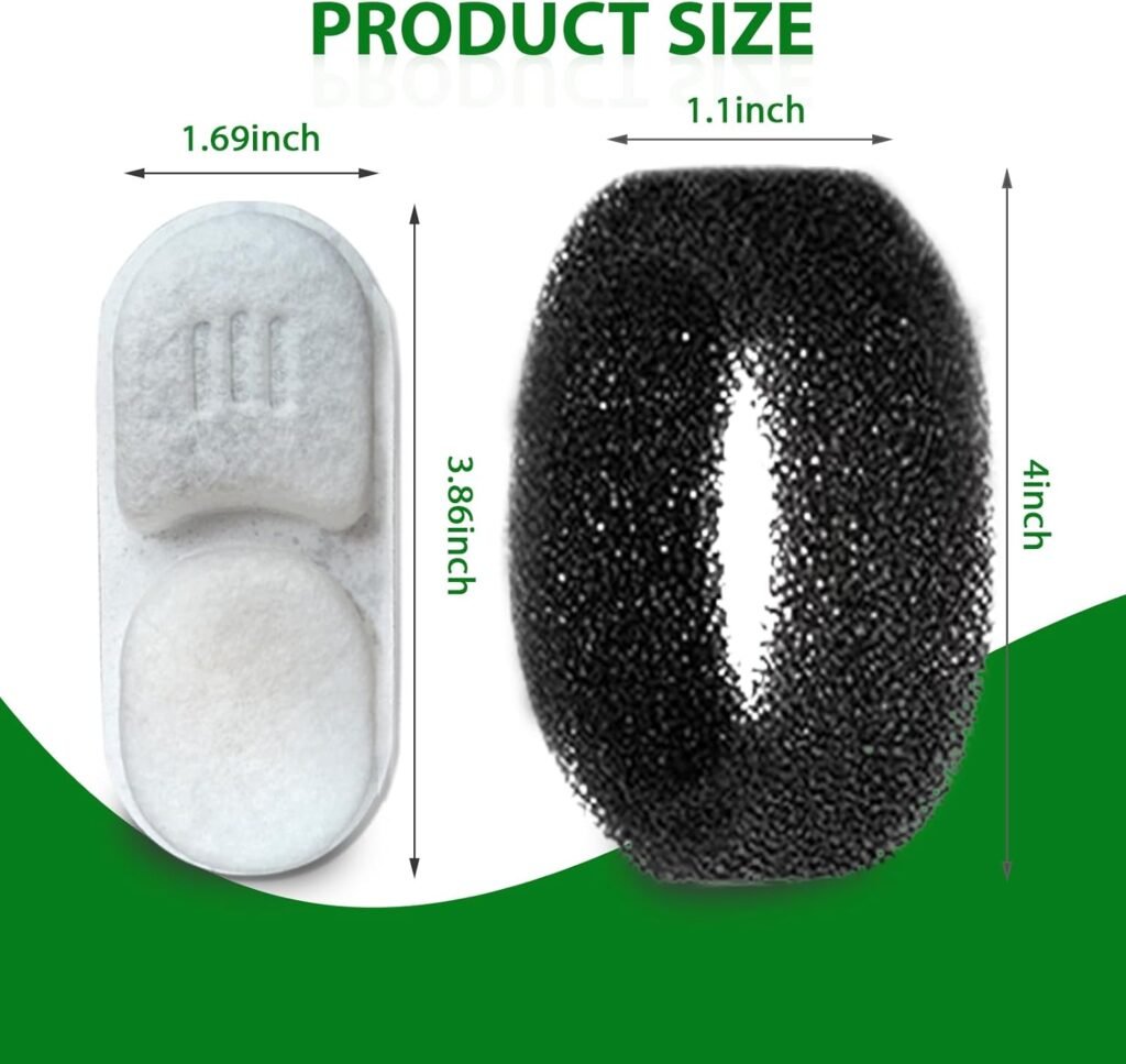 Cat Water Fountain Stainless Steel 108oz/3.2L, APAUK Automatic Pet Fountain Dog Water Dispenser with Water Level Window, Quiet Cat Fountain for Drinking, Inside with Replacement(1 Filters1 Sponges) Cat Water Fountain Stainless Steel 108oz/3.2L, APAUK Automatic Pet Fountain Dog Water Dispenser with Water Level Window, Quiet Cat Fountain for Drinking, Inside with Replacement(1 Filters1 Sponges)