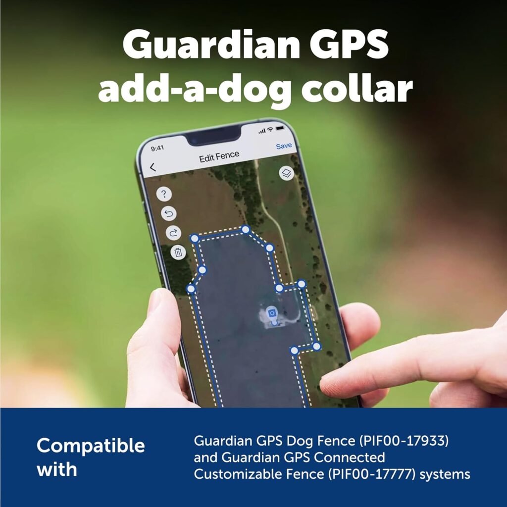 PetSafe Guardian GPS Dog Fence - Advanced AccuGuard Technology - Wireless Virtual Fence - No Subscription Required - Waterproof Collar with Long Lasting Battery - Easy to Set Up PetSafe Guardian GPS Dog Fence - Advanced AccuGuard Technology - Wireless Virtual Fence - No Subscription Required - Waterproof Collar with Long Lasting Battery - Easy to Set Up