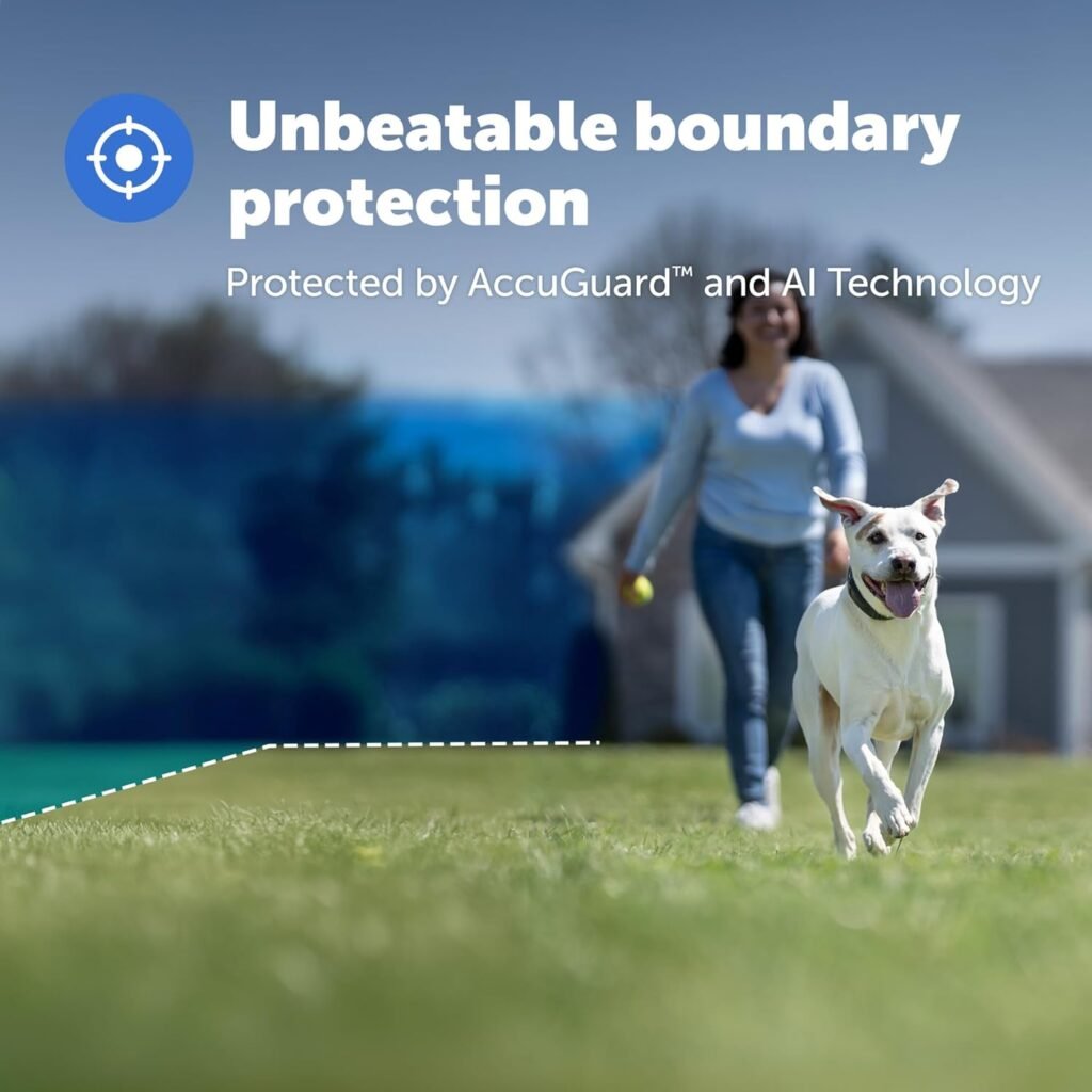 PetSafe Guardian GPS Dog Fence - Advanced AccuGuard Technology - Wireless Virtual Fence - No Subscription Required - Waterproof Collar with Long Lasting Battery - Easy to Set Up PetSafe Guardian GPS Dog Fence - Advanced AccuGuard Technology - Wireless Virtual Fence - No Subscription Required - Waterproof Collar with Long Lasting Battery - Easy to Set Up
