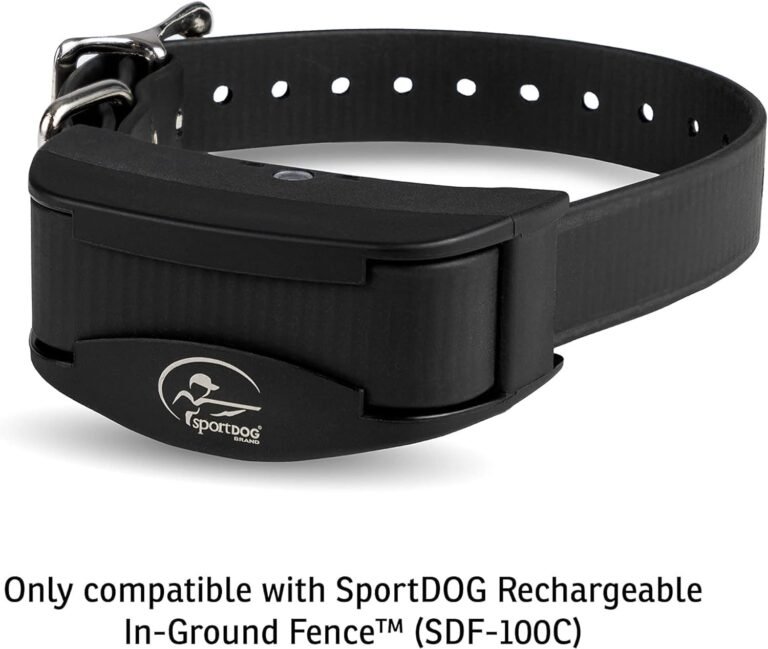 Sportdog brand rechargeable in ground fence system waterproof rechargeable collar with tone vibrate and shock expandable
