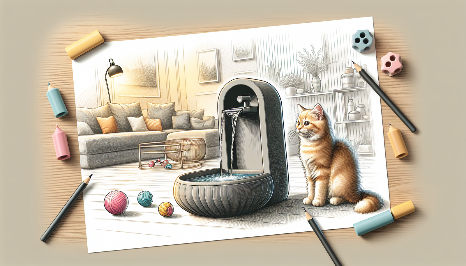 Veken cat water fountain review